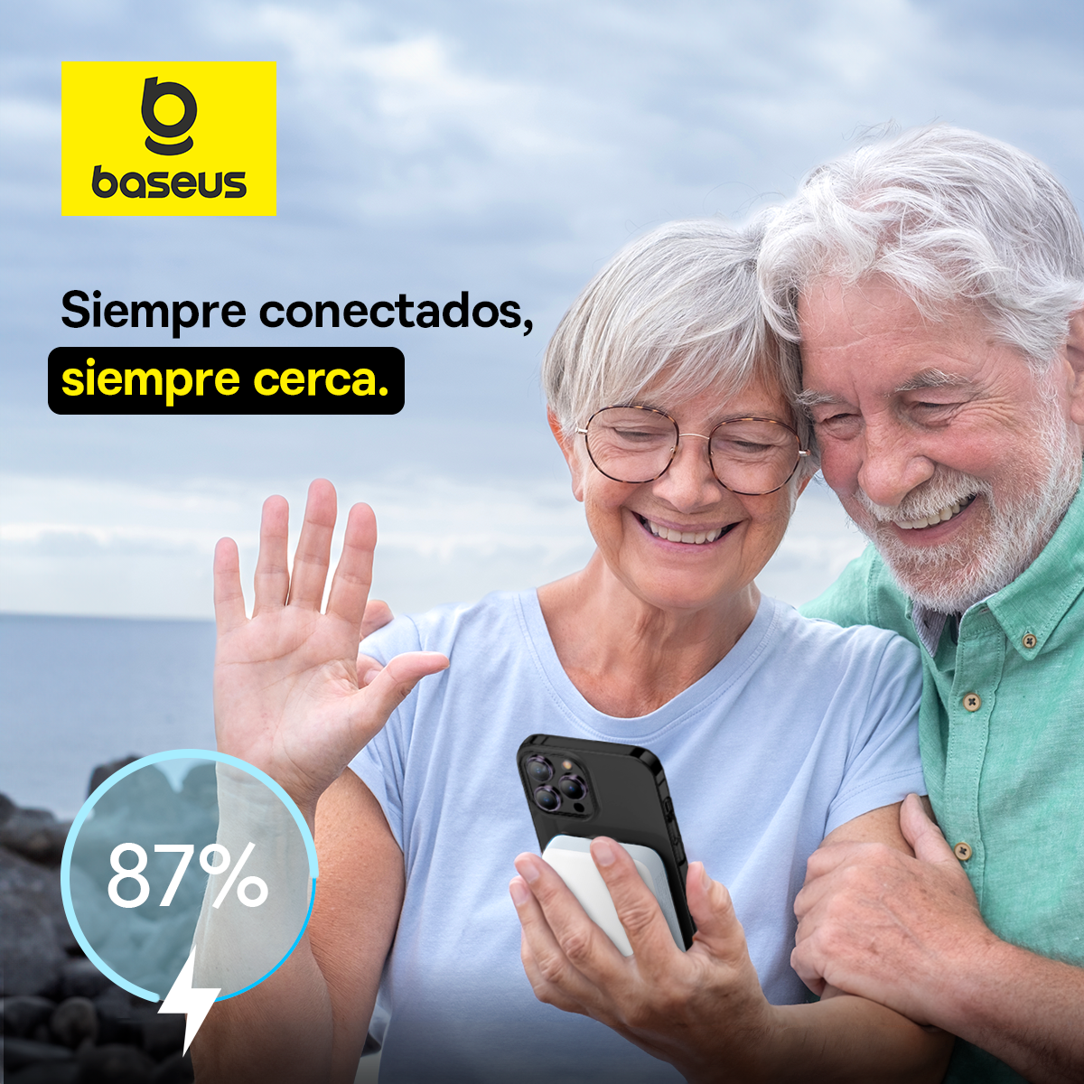 Baseus Mini Power Bank Inalámbrico Magnético 10000mAh 20W