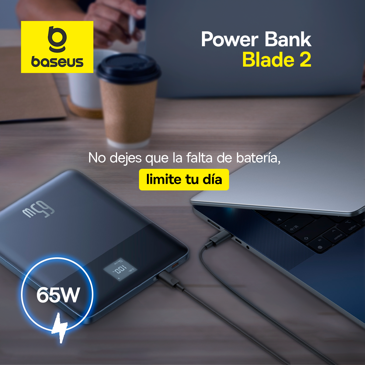 Baseus Power Bank Blade 2 12000mAh 65W