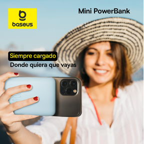 Baseus Mini Power Bank Inalámbrico Magnético 10000mAh 20W