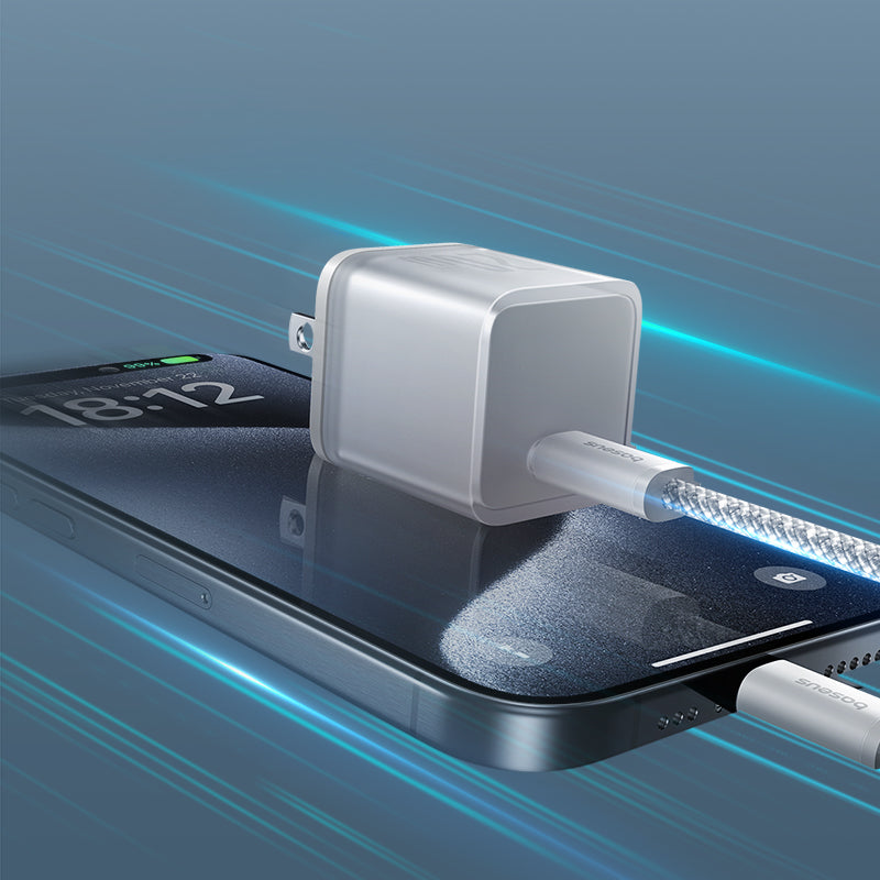 Baseus Cargador rápido GaN5S USB-C de 20W