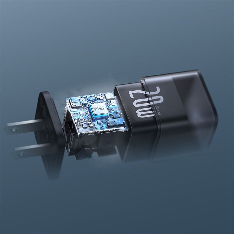 Baseus Cargador rápido GaN5S USB-C de 20W