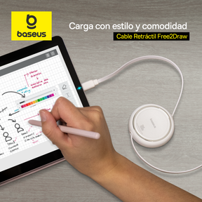 Baseus Cable Retráctil Free2Draw Mini USB-C a USB-C 100W