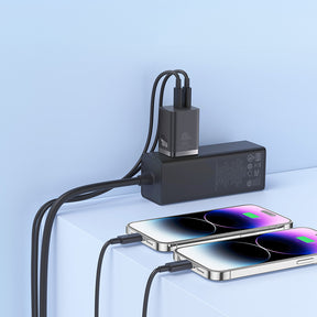 Baseus Cargador GaN5 Pro de 2 puertos USB-C de 40 W