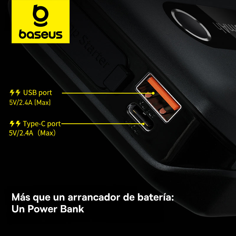 Baseus Arrancador de batería para coche Super Energy Air 1000A
