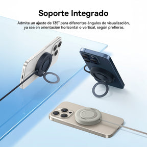 Baseus Simple Mini4 Soporte de Carga Inalámbrico Magnético Qi2 15W