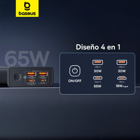 Baseus Banco de Batería Star-Lord 20000mAh 65W