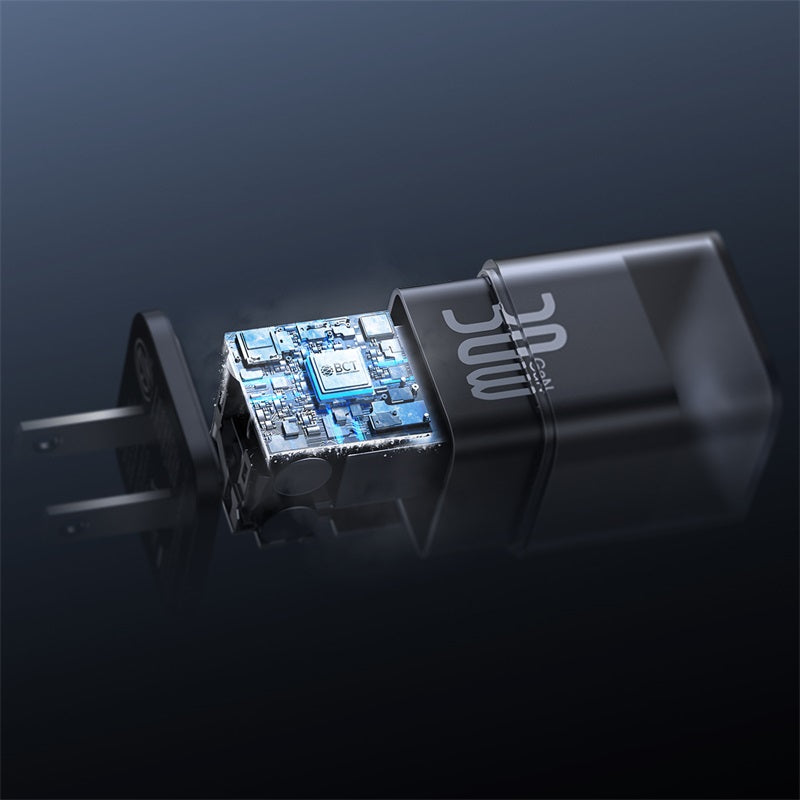 Baseus Cargador rápido GaN5S USB-C de 30W