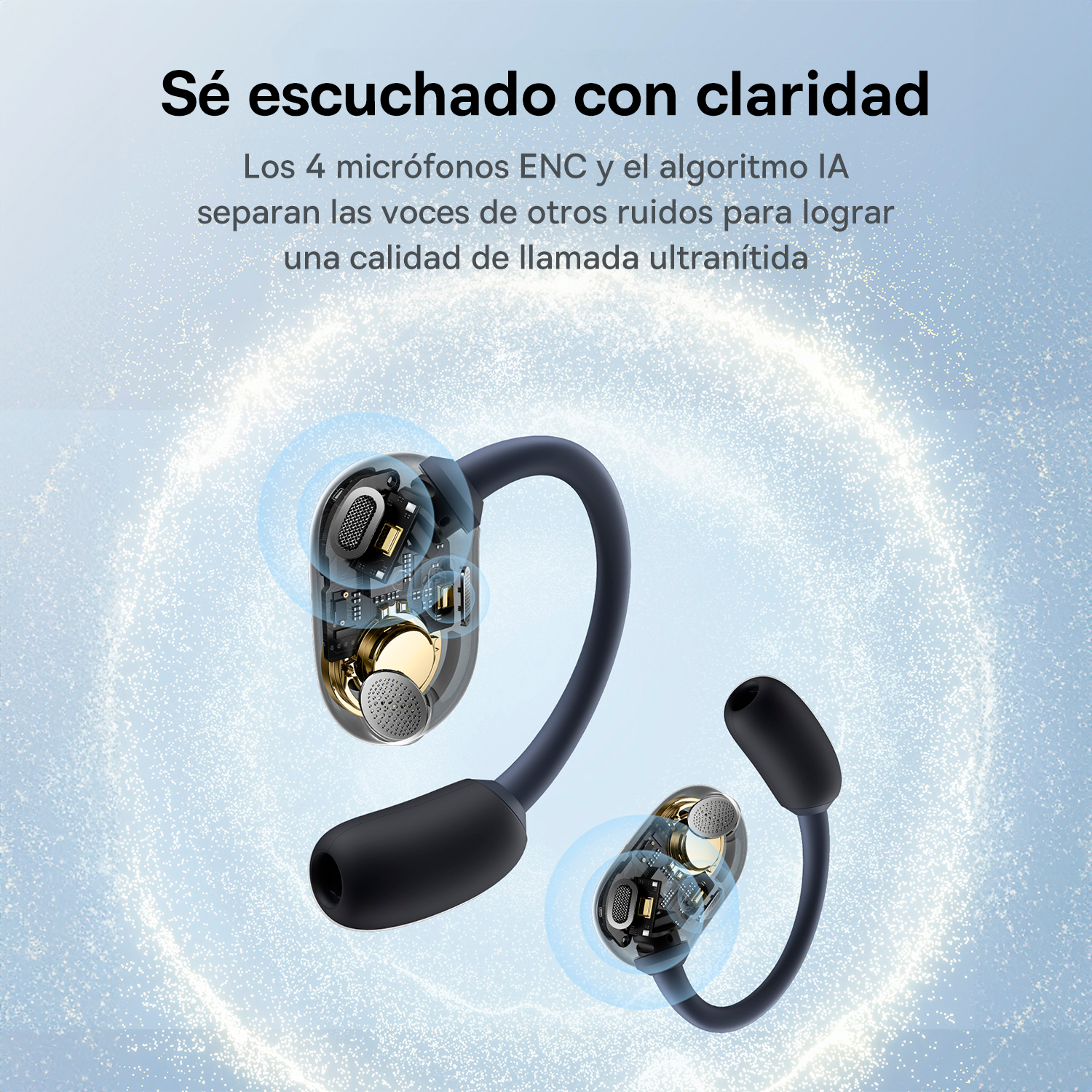 Baseus Auriculares TWS abiertos Eli Sport 1