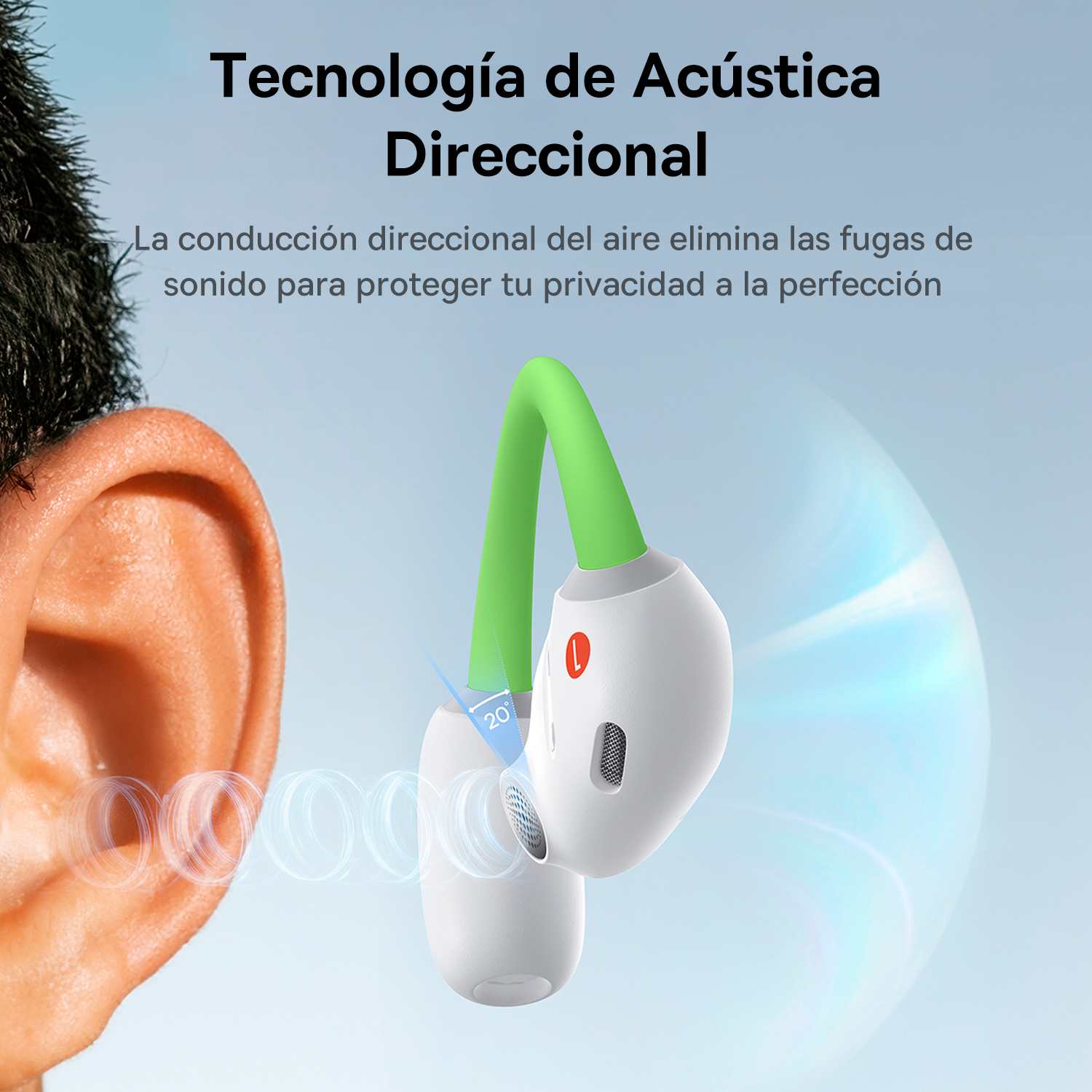 Baseus Auriculares TWS abiertos Eli Sport 1