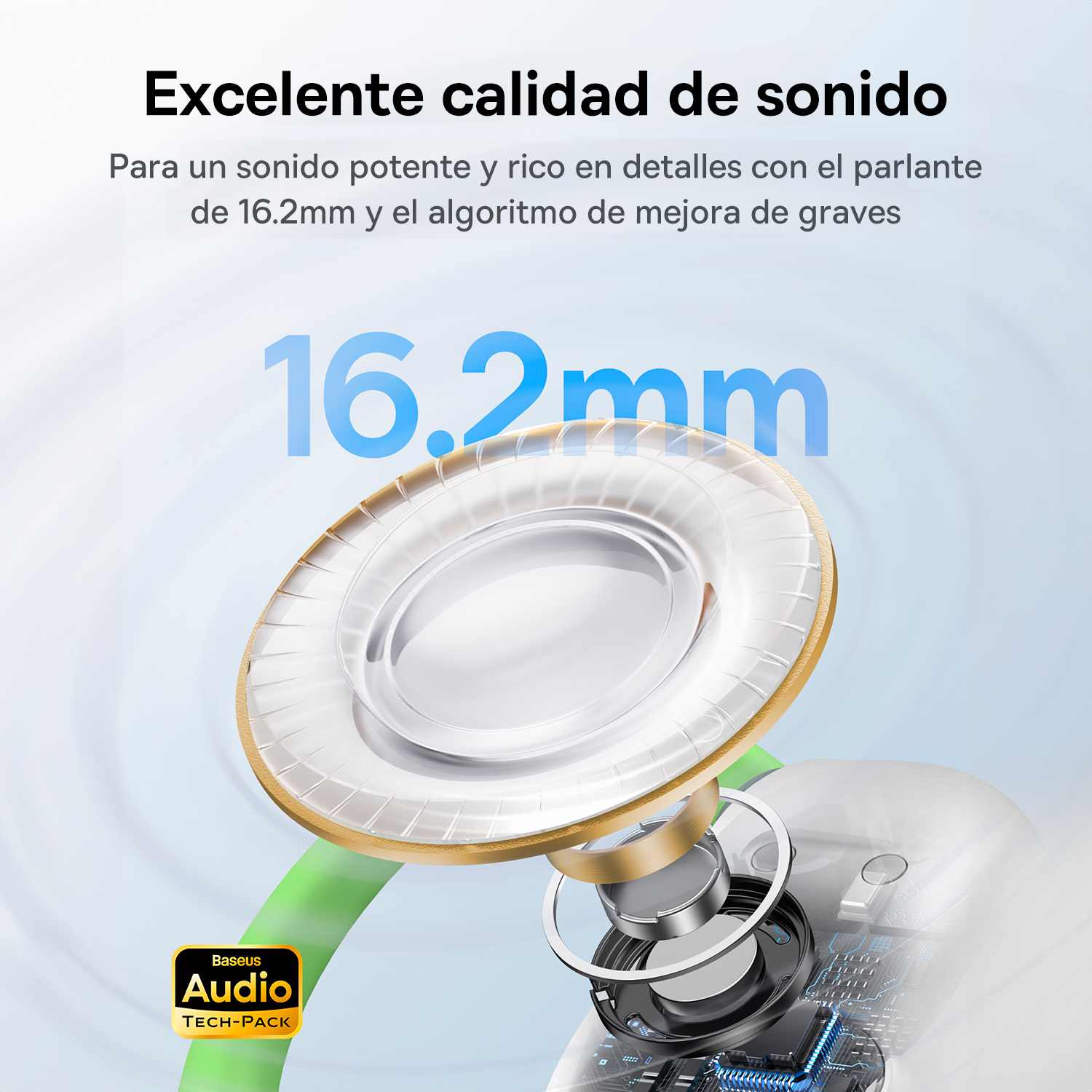 Baseus Auriculares TWS abiertos Eli Sport 1