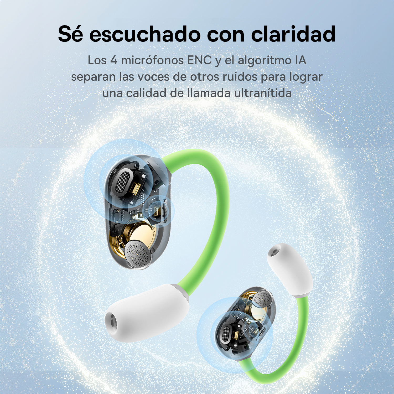 Baseus Auriculares TWS abiertos Eli Sport 1