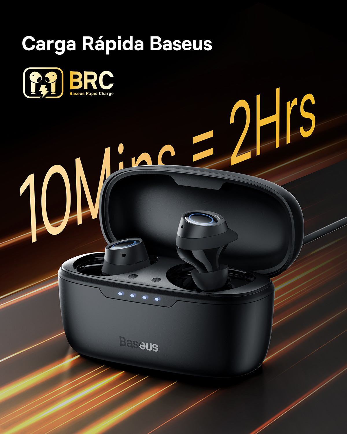 Baseus Auriculares inalámbricos Bowie MA10