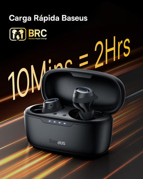 Baseus Auriculares inalámbricos Bowie MA10