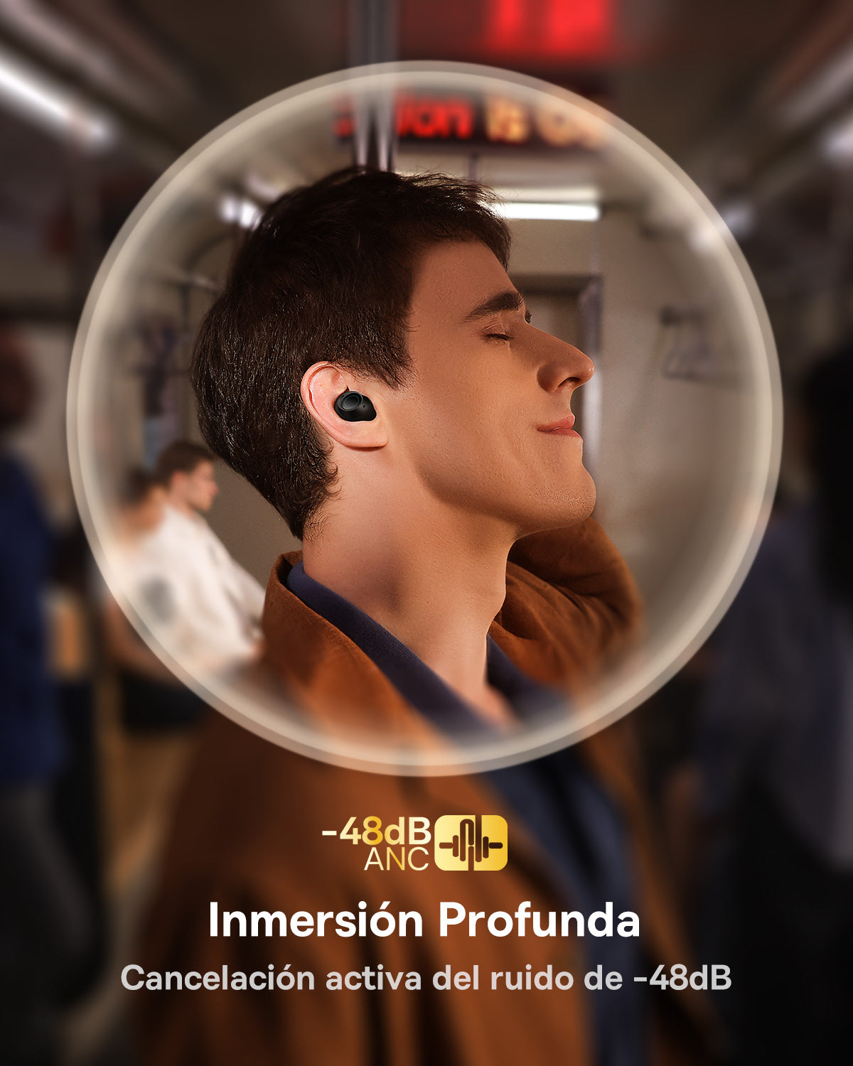 Baseus Auriculares inalámbricos Bowie MA10