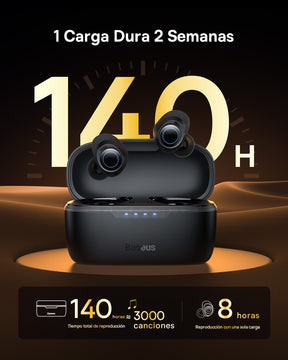 Baseus Auriculares inalámbricos Bowie MA10