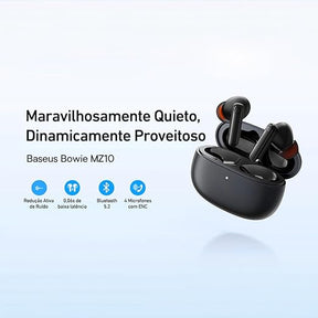 Baseus Auriculares inalámbricos Bowie MZ10