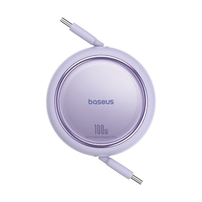 Baseus Cable Retráctil Free2Draw Mini USB-C a USB-C 100W
