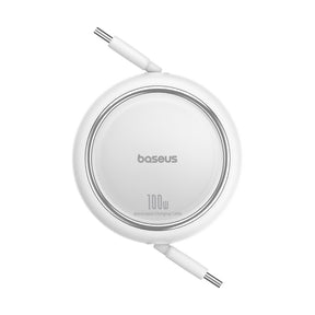 Baseus Cable Retráctil Free2Draw Mini USB-C a USB-C 100W