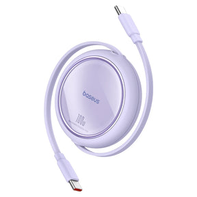Baseus Cable Retráctil Free2Draw Mini USB-C a USB-C 100W