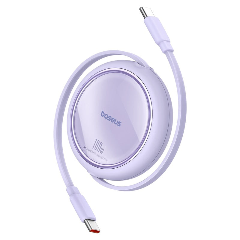 Baseus Cable Retráctil Free2Draw Mini USB-C a USB-C 100W