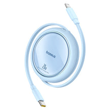 Baseus Free2Pull Cable Retráctil de USB-C a Lightning 20W