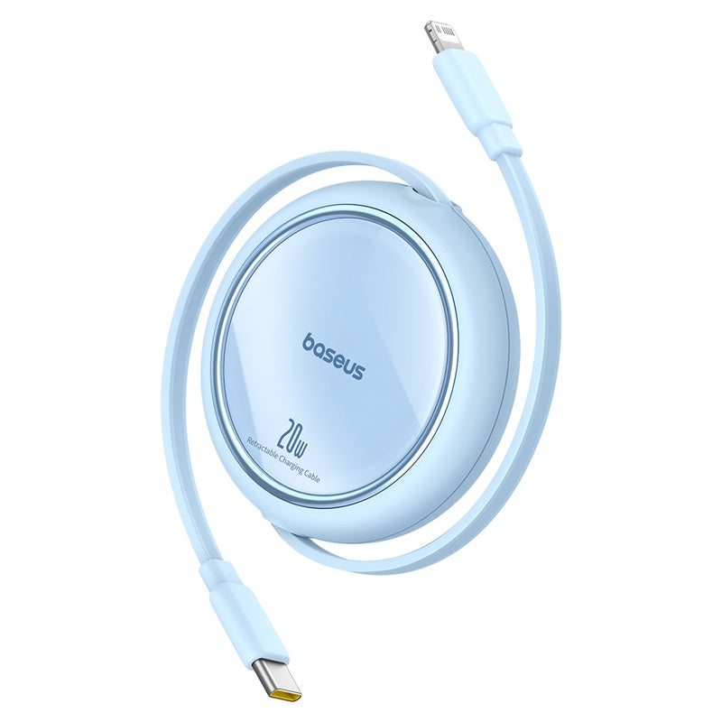 Baseus Free2Pull Cable Retráctil de USB-C a Lightning 20W