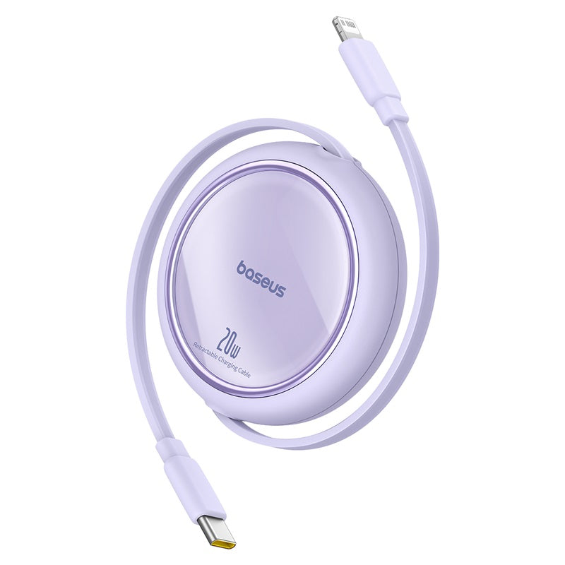 Baseus Free2Pull Cable Retráctil de USB-C a Lightning 20W