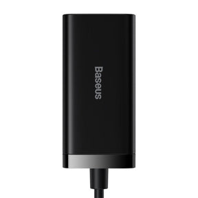 Baseus Cargador de escritorio GaN3 Pro de 4 puertos 100W