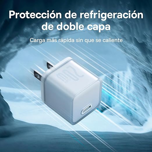 Baseus Cargador rápido GaN5S USB-C de 20W