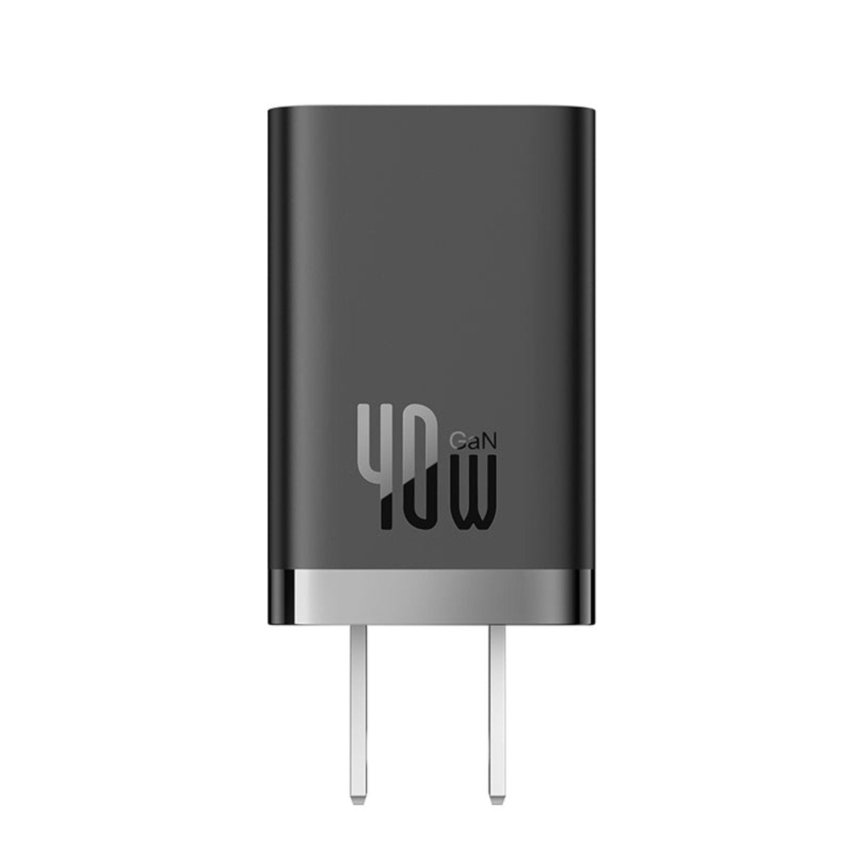 Baseus Cargador GaN5 Pro de 2 puertos USB-C de 40 W