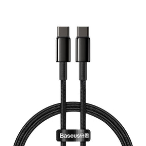 Baseus Tungsten Gold Cable USB-C a USB-C de 100W