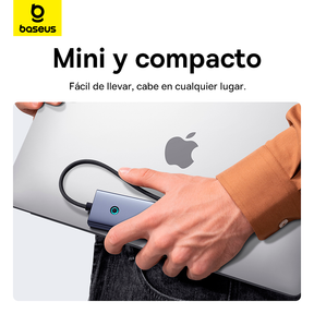 Baseus Adaptador USB-C UltraJoy de 7 puertos HUB