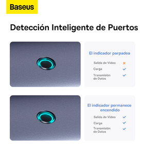 Baseus Adaptador USB-C UltraJoy de 7 puertos HUB