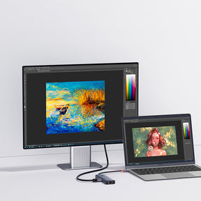 Baseus Adaptador USB-C UltraJoy de 7 puertos HUB