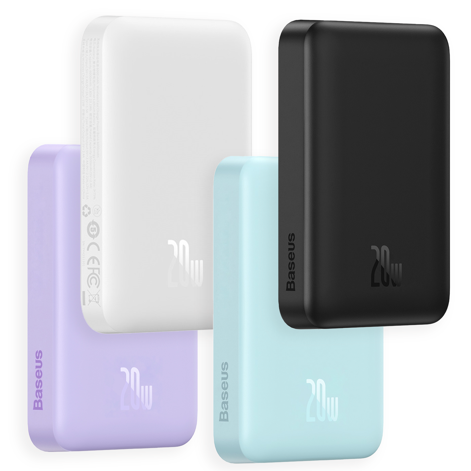 Baseus Mini Power Bank Inalámbrico Magnético 10000mAh 20W