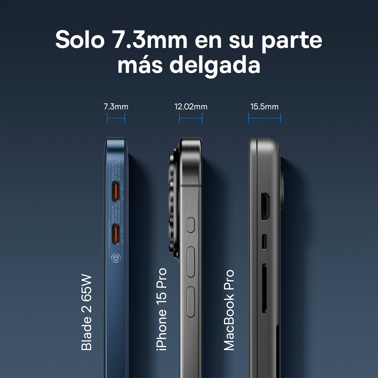 Baseus Power Bank Blade 2 12000mAh 65W